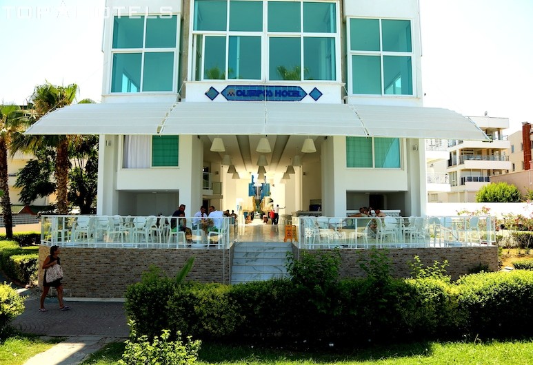 Front view of the hotel